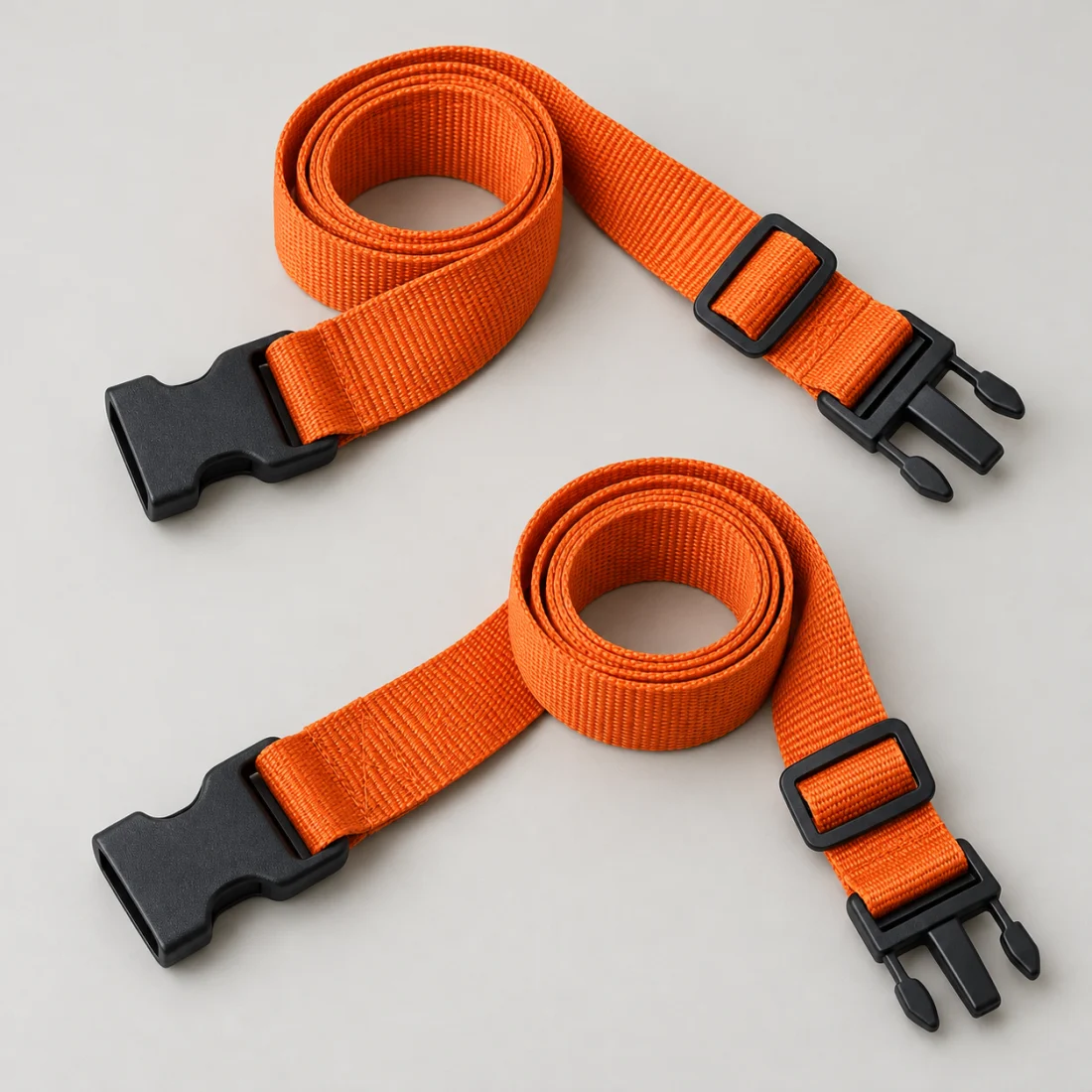 Adjustable luggage straps